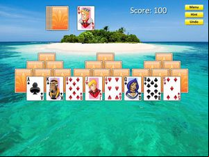 Solitaire Isle screenshot